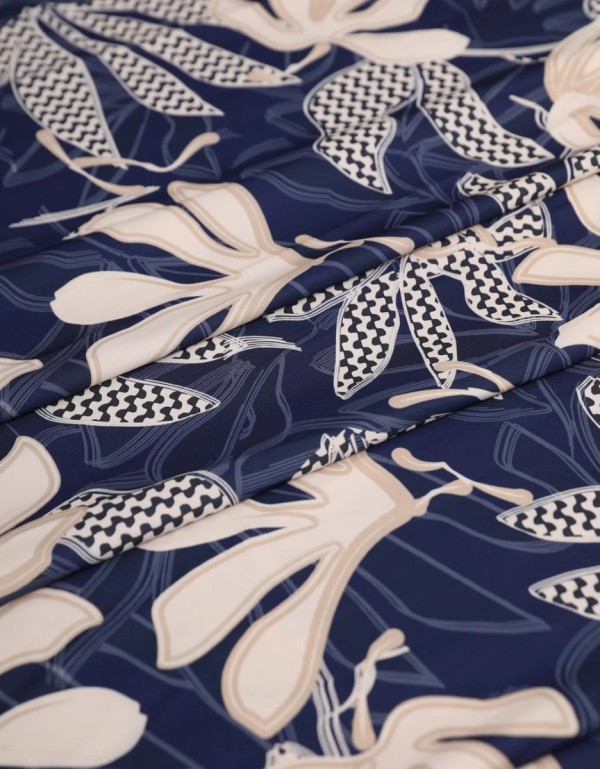 Aurelia Crepe - Navy Blue