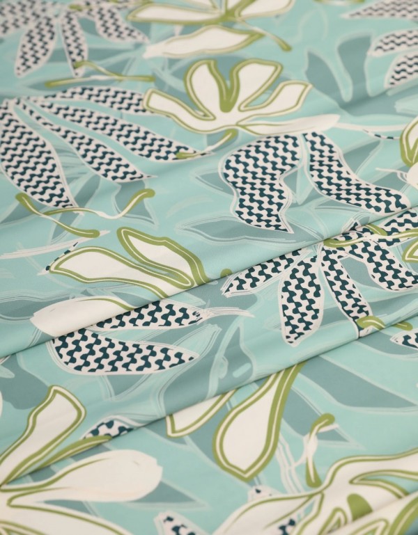 Aurelia Crepe - Dusty Green