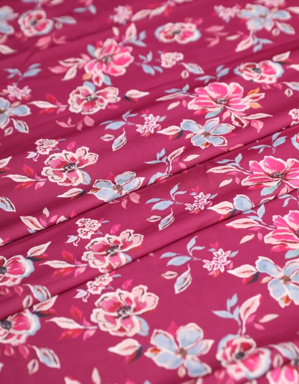 Aurelia Crepe - Dark Pink