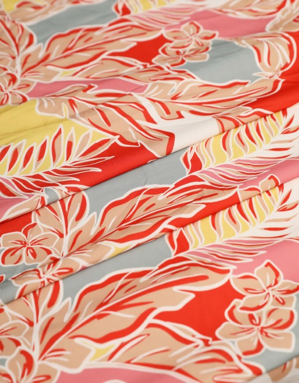 Aurelia Crepe - Peach Orange