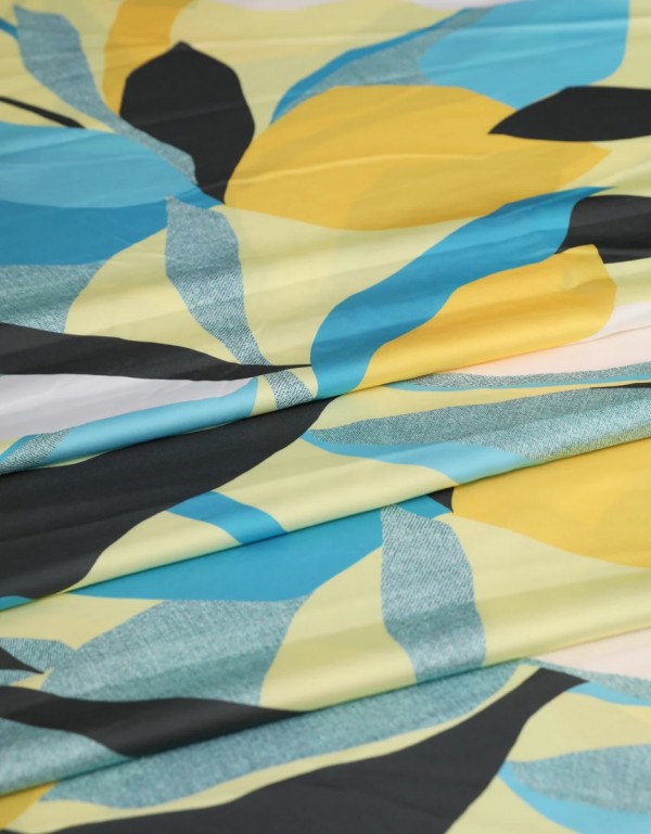 Liora Silky - Turqoise + Yellow